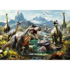 Dėlionė Educa Ferocious dinosaurs, 1000 d. цена и информация | Пазлы | pigu.lt