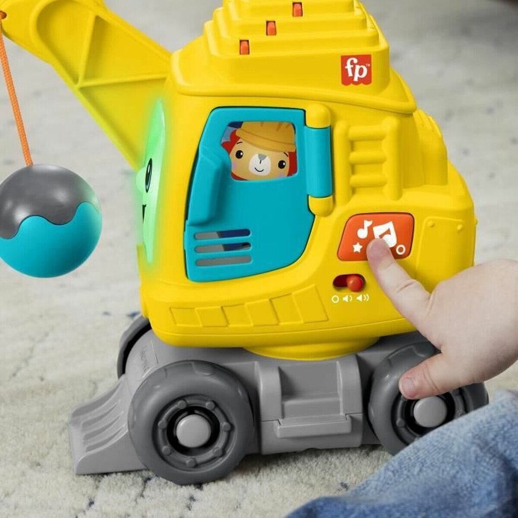 Žaislinis kranas su garsais Fisher Price kaina ir informacija | Žaislai kūdikiams | pigu.lt