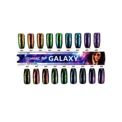 Nagų dulkės Semilac Flash Galaxy Forest & Blue 660, 0,5 g kaina ir informacija | Manikiūro, pedikiūro priemonės | pigu.lt