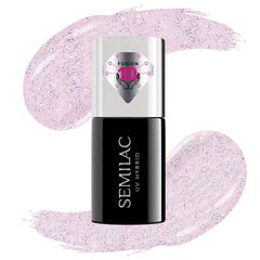 Hibridinis nagų lakas Semilac Extend Care 5in1, 806 Glitter Delicate Pink, 7 ml kaina ir informacija | Nagų lakai, stiprintojai | pigu.lt
