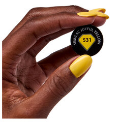 Hibridinis nagų lakas Semilac UV Hybrid, 531 Joyful Yellow, 7 ml kaina ir informacija | Nagų lakai, stiprintojai | pigu.lt