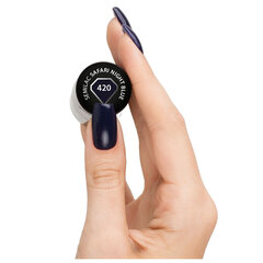 Гибридный лак SEMILAC 420 Safari Night Blue, 7 мл цена и информация | Лаки, укрепители для ногтей | pigu.lt