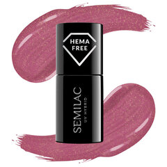 Hibridinis nagų lakas Semilac UV Hybrid, 377 Shimmer Stone Ruby, 7 ml цена и информация | Лаки, укрепители для ногтей | pigu.lt