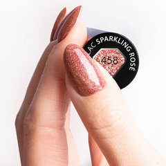 Гибридный лак SEMILAC 458 Sparkling Rose, 7 мл цена и информация | Лаки, укрепители для ногтей | pigu.lt