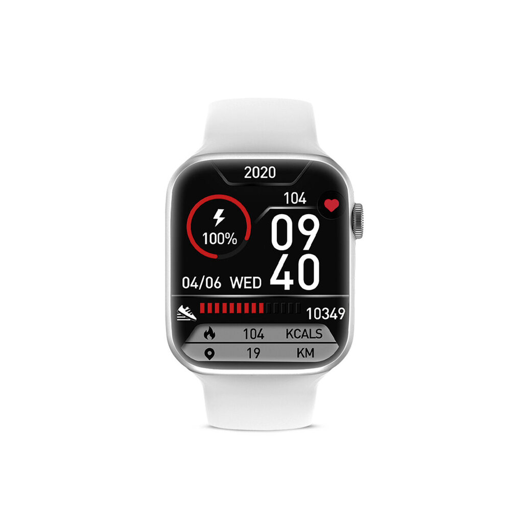 Ksix Urban 4 Mini, white kaina ir informacija | Išmanieji laikrodžiai (smartwatch) | pigu.lt