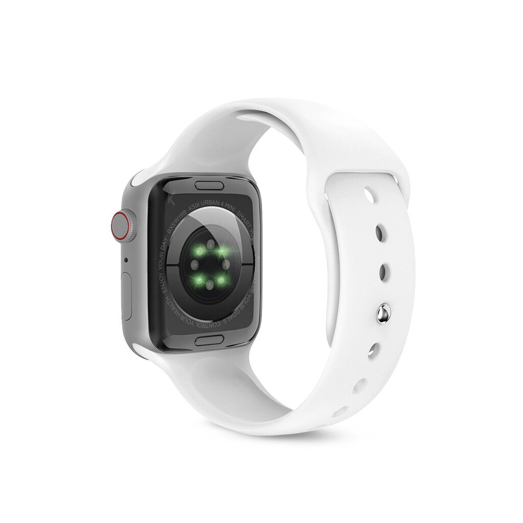 Ksix Urban 4 Mini, white kaina ir informacija | Išmanieji laikrodžiai (smartwatch) | pigu.lt