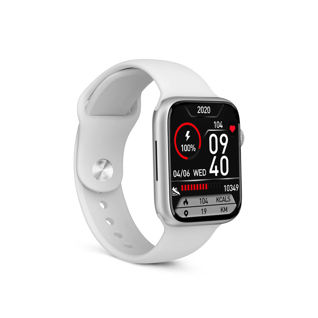 Ksix Urban 4 Mini, white kaina ir informacija | Išmanieji laikrodžiai (smartwatch) | pigu.lt