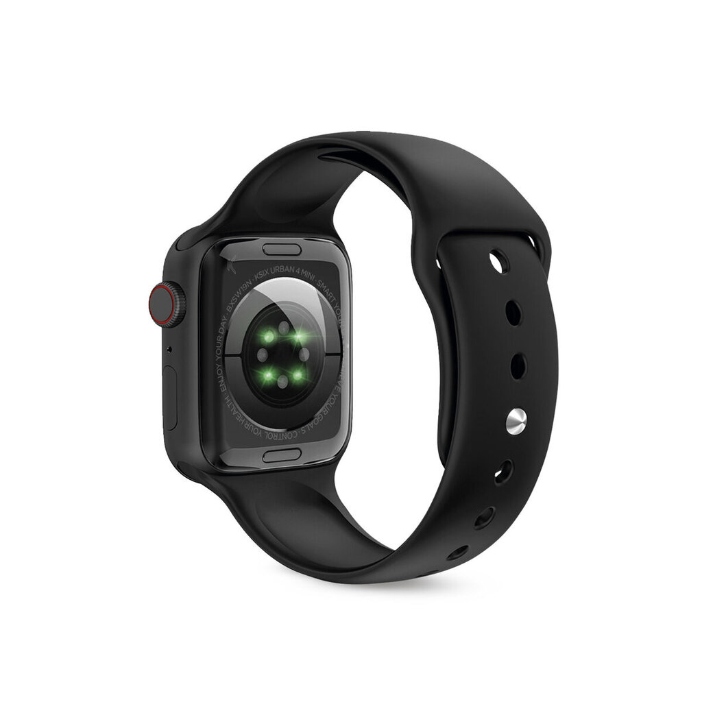 Ksix Urban 4 Mini, black kaina ir informacija | Išmanieji laikrodžiai (smartwatch) | pigu.lt