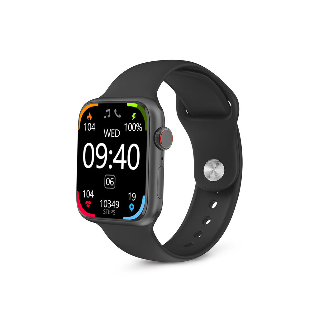 Ksix Urban 4 Mini, black kaina ir informacija | Išmanieji laikrodžiai (smartwatch) | pigu.lt