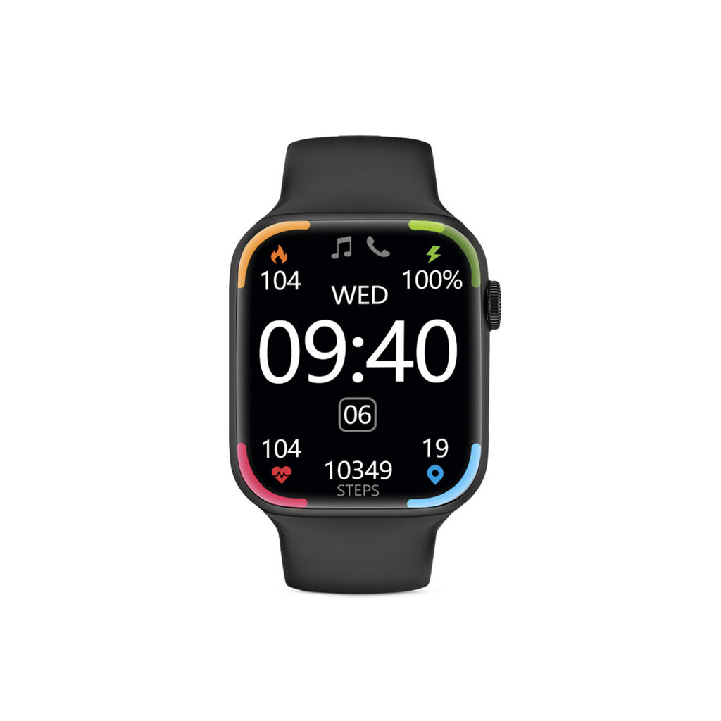 Ksix Urban 4 Mini, black kaina ir informacija | Išmanieji laikrodžiai (smartwatch) | pigu.lt