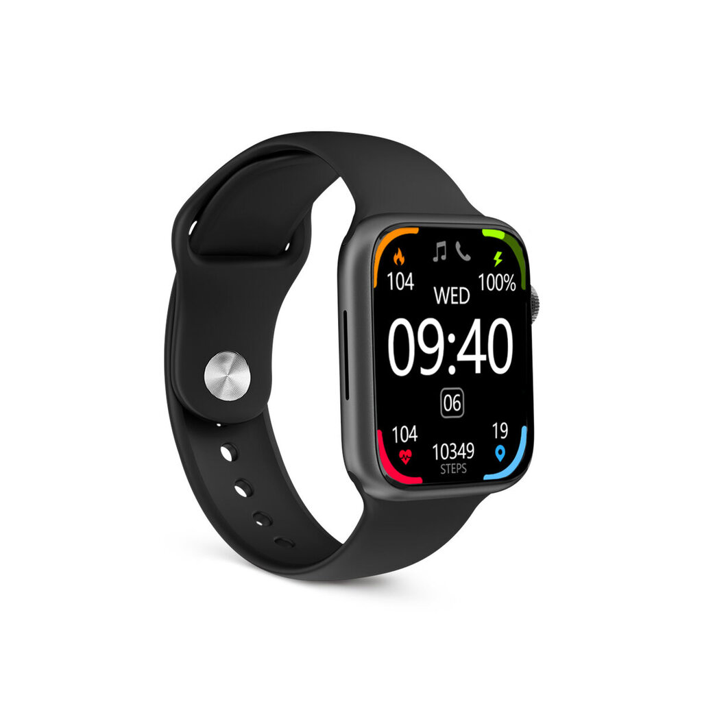 Ksix Urban 4 Mini, black kaina ir informacija | Išmanieji laikrodžiai (smartwatch) | pigu.lt