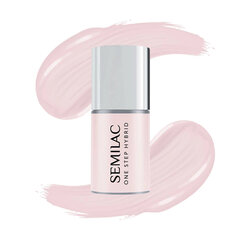 Hibridinis nagų lakas Semilac One Step, S254 Rose Beige, 5 ml kaina ir informacija | Nagų lakai, stiprintojai | pigu.lt