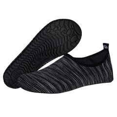 Купальные туфли унисекс NING, черные цена и информация | Водная обувь | pigu.lt
