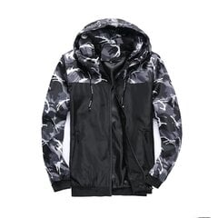Ветровка мужская Shepretty, черная цена и информация | Мужские куртки | pigu.lt