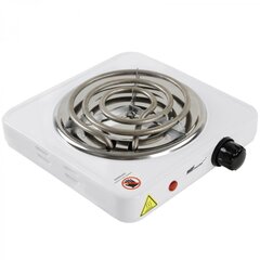 Мини-плита электрическая 1000Вт, белая цена и информация | Электрические плиты | pigu.lt