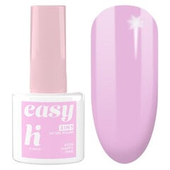 Гибридный лак HI HYBRID EASY 3в1 #604 Happy Pink, 5 мл цена и информация | Лаки, укрепители для ногтей | pigu.lt