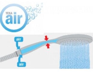 Душевая трубка Teka Duo Air 790036900 цена и информация | Аксессуары для душа, смесителей | pigu.lt