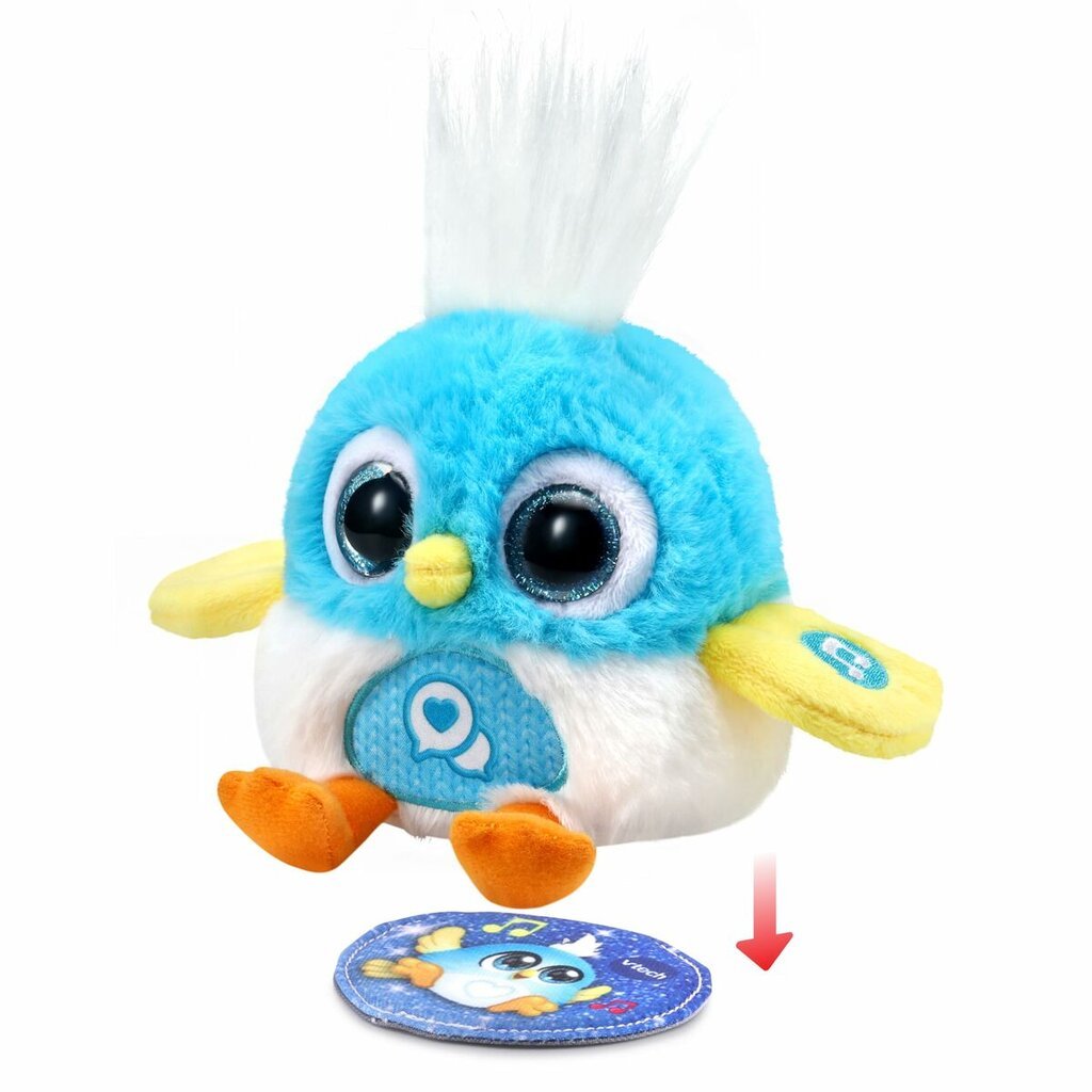 Pliušinis žaislas, leidžiantis garsus Vtech Lolibirds Lolito, mėlynas kaina ir informacija | Minkšti (pliušiniai) žaislai | pigu.lt