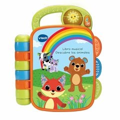 Muzikinė kūdikio knygutė Vtech Gyvūnai цена и информация | Игрушки для малышей | pigu.lt