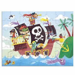 Dėlionė su piratais Diset, 48 d. kaina ir informacija | Dėlionės (puzzle) | pigu.lt