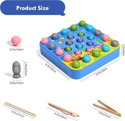 Деревянная магнитная игрушка Монтессори HOMCENT  цена и информация | Развивающие игрушки | pigu.lt