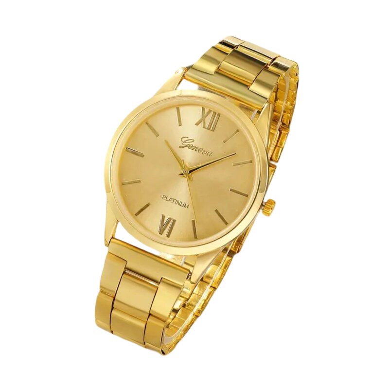 Laikrodis Golden steel watch kaina ir informacija | Moteriški laikrodžiai | pigu.lt