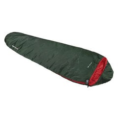 Спальный мешок Lite Pak 800, 210x75/50cm, зеленый/красный цена и информация | Спальные мешки | pigu.lt