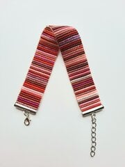 Красный браслет сплетенный из бисера цена и информация | Женский браслет | pigu.lt