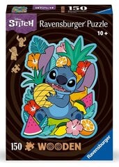 Ravensburger деревянный пазл на 150 элементов "Stitch" цена и информация | Пазлы | pigu.lt