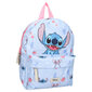 Kuprinė vaikams Stitch Forest Friends, mėlyna/rožinė kaina ir informacija | Kuprinės mokyklai, sportiniai maišeliai | pigu.lt
