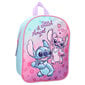 Kuprinė vaikams Stitch Hello Cutie, mėlyna/rožinė kaina ir informacija | Kuprinės mokyklai, sportiniai maišeliai | pigu.lt