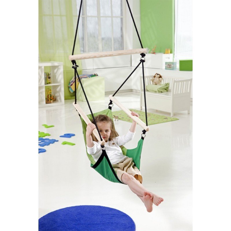 Vaikiškas hamakas Amazonas Kid's Swinger Green, žalias цена и информация | Hamakai | pigu.lt