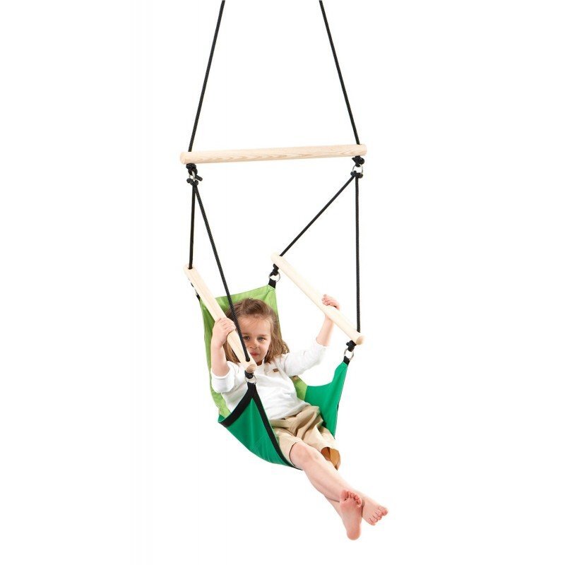 Vaikiškas hamakas Amazonas Kid's Swinger Green, žalias цена и информация | Hamakai | pigu.lt