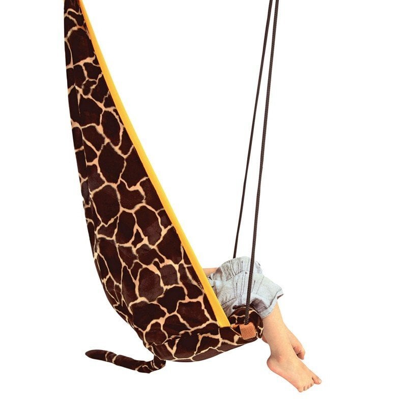 Vaikiškas hamakas Amazonas Hang Mini Giraffe, oranžinis/rudas kaina ir informacija | Hamakai | pigu.lt