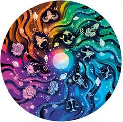 Dėlionė su zodiakais Ravensburger Circle of Colours Astrology, 500 d. kaina ir informacija | Dėlionės (puzzle) | pigu.lt