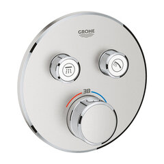 GROHE grohtherm smartcontrol встраиваемый душевой термостат. Нерж. Сталь 29119dc0 цена и информация | Смесители | pigu.lt