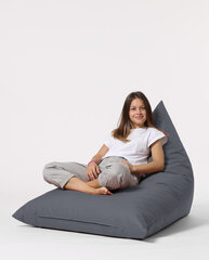 Prekė su pažeidimu.Sėdmaišis Pyramid Big Bed Pouf, pilkas цена и информация | Товары с повреждениями | pigu.lt