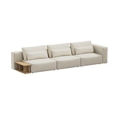 Trivietė sofa riposo grande, 375x105x85cm, smėlio spalvos kaina ir informacija | Sofos | pigu.lt