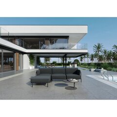 Sofos kampinis modulis Sit Sit Outdoor, 78x78x78 cm, pilkas kaina ir informacija | Lauko baldų komplektai | pigu.lt