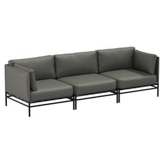 Sofa, Sit Sit Outdoor, 234x78x78 cm, pilka kaina ir informacija | Lauko baldų komplektai | pigu.lt