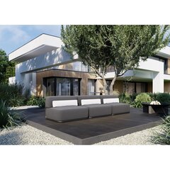 Sofos modulis, Sit Sit Outdoor, 101x78x80 cm, pilkas цена и информация | Комплекты уличной мебели | pigu.lt