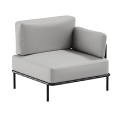 Kampinė sofa Sit Sit Outdoor, 78x78x78 cm, pilka kaina ir informacija | Lauko baldų komplektai | pigu.lt