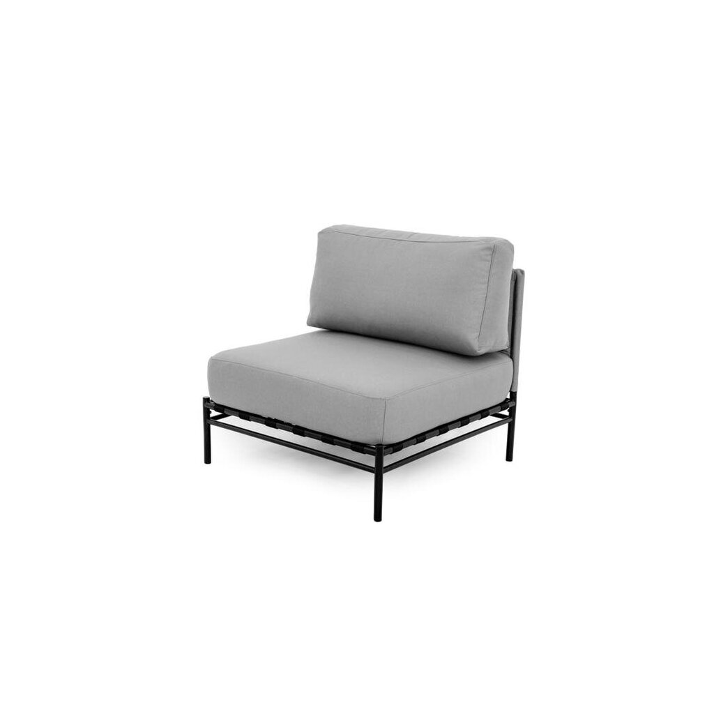 Fotelis Sit Sit Outdoor, 78x78x78 cm, pilkas kaina ir informacija | Lauko baldų komplektai | pigu.lt