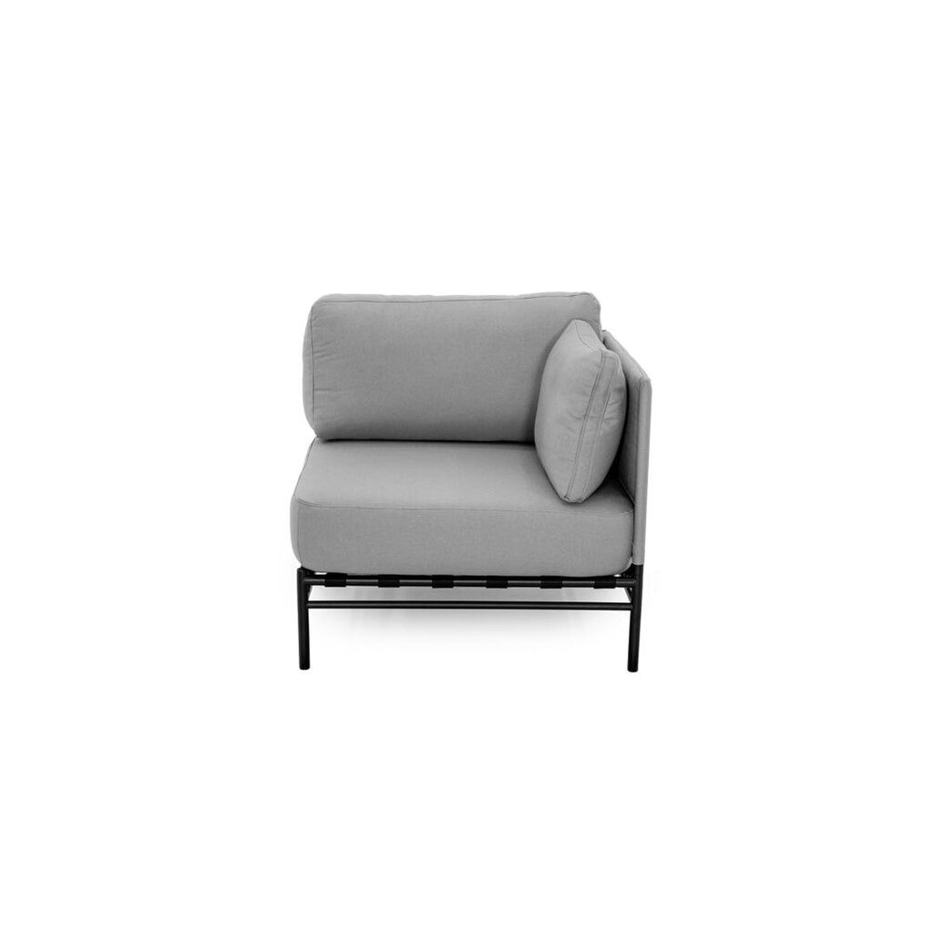 Kampinė sofa Sit Sit Outdoor, 78x78x78 cm, pilka kaina ir informacija | Lauko baldų komplektai | pigu.lt