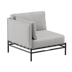 Kampinė sofa Sit Sit Outdoor, 78x78x78 cm, pilka kaina ir informacija | Lauko baldų komplektai | pigu.lt