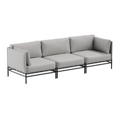 Sofa Sit Sit Outdoor, 234x78x78, pilka kaina ir informacija | Lauko baldų komplektai | pigu.lt