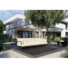 Sofa Sit Sit Outdoor , 234x78x78 cm, smėlio spalvos kaina ir informacija | Lauko baldų komplektai | pigu.lt