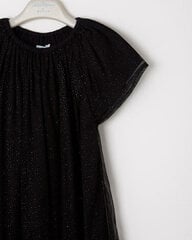 Платье из тюля для девочек, чёрное цена и информация | Платья для девочек | pigu.lt