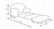 Vaikiška sofa Fortisline Vandenynas, pilka kaina ir informacija | Vaikiški sėdmaišiai, foteliai, pufai | pigu.lt