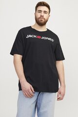 Marškinėliai vyrams Jack & Jones, juodi kaina ir informacija | Vyriški marškinėliai | pigu.lt